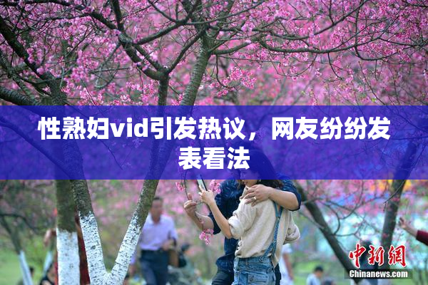 性熟妇vid引发热议，网友纷纷发表看法