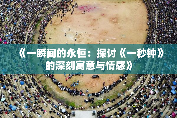 《一瞬间的永恒：探讨《一秒钟》的深刻寓意与情感》