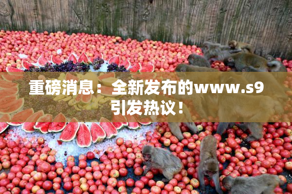重磅消息：全新发布的www.s9引发热议！