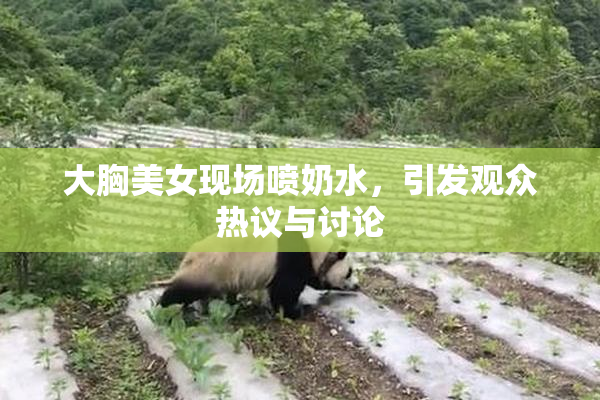 大胸美女现场喷奶水，引发观众热议与讨论