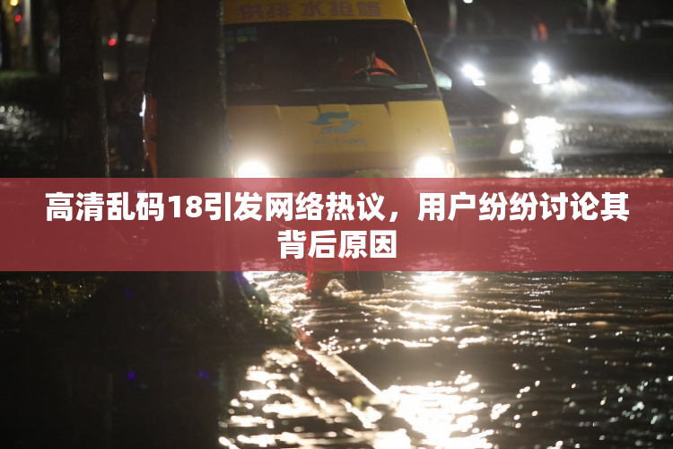 高清乱码18引发网络热议，用户纷纷讨论其背后原因