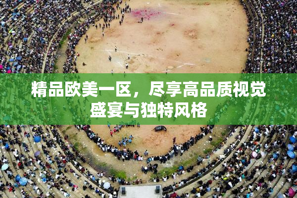 精品欧美一区，尽享高品质视觉盛宴与独特风格
