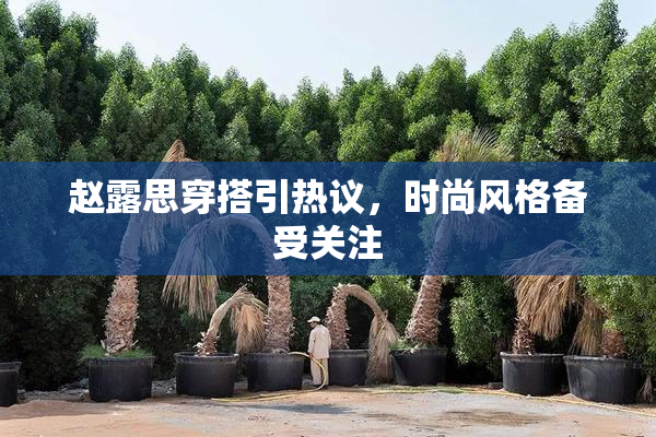 赵露思穿搭引热议，时尚风格备受关注
