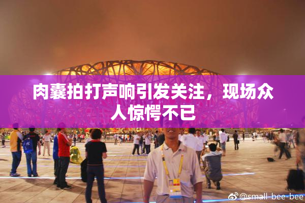 肉囊拍打声响引发关注，现场众人惊愕不已