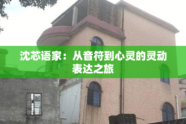 沈芯语家：从音符到心灵的灵动表达之旅