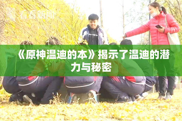 《原神温迪的本》揭示了温迪的潜力与秘密