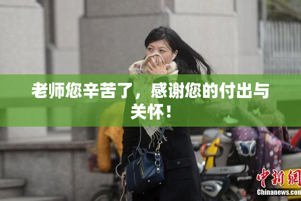 老师您辛苦了，感谢您的付出与关怀！