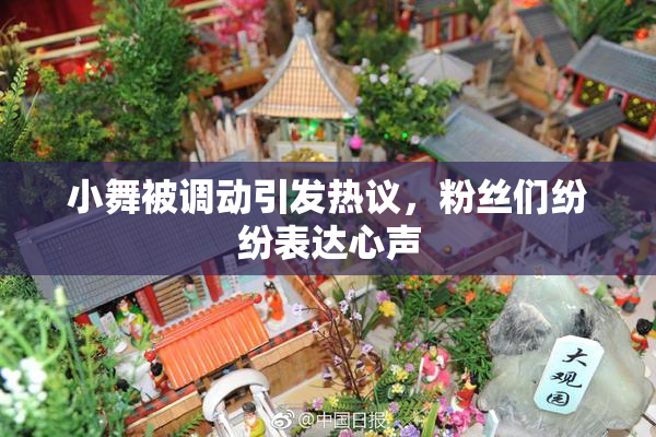 小舞被调动引发热议，粉丝们纷纷表达心声