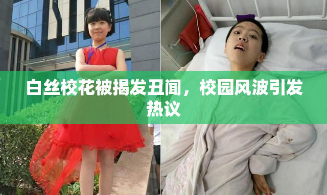 白丝校花被揭发丑闻，校园风波引发热议