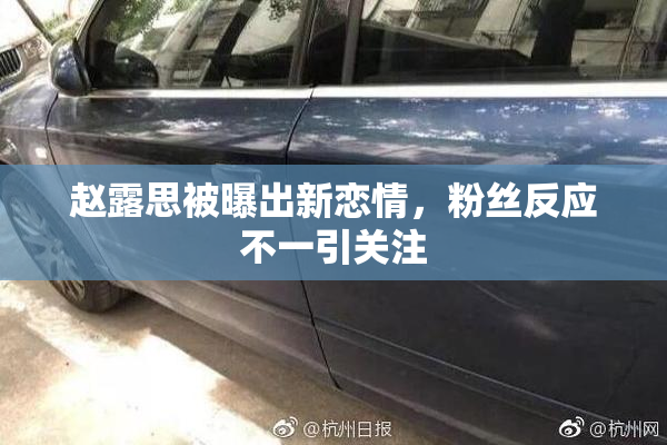 赵露思被曝出新恋情，粉丝反应不一引关注